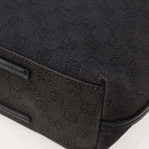 GUCCI GG Canvas Tote Bag Black 101341 Auth ep10945 - Picture 4 of 16